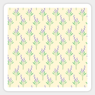 minimalist lavender Sticker